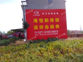 肥东农村墙体广告给农村人民带来方便