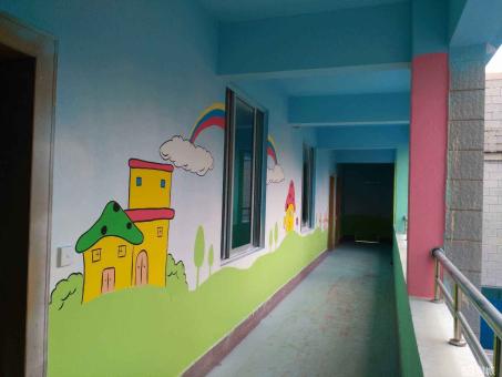 肥东幼儿园墙体彩绘的必要性？设计需要注意的事项