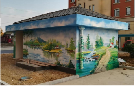 肥东特色乡村彩绘文化墙制作？