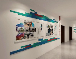 肥东企业文化墙用什么材料好？